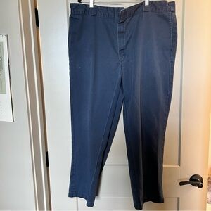 Dickies Men's Dark Blue Chinos
